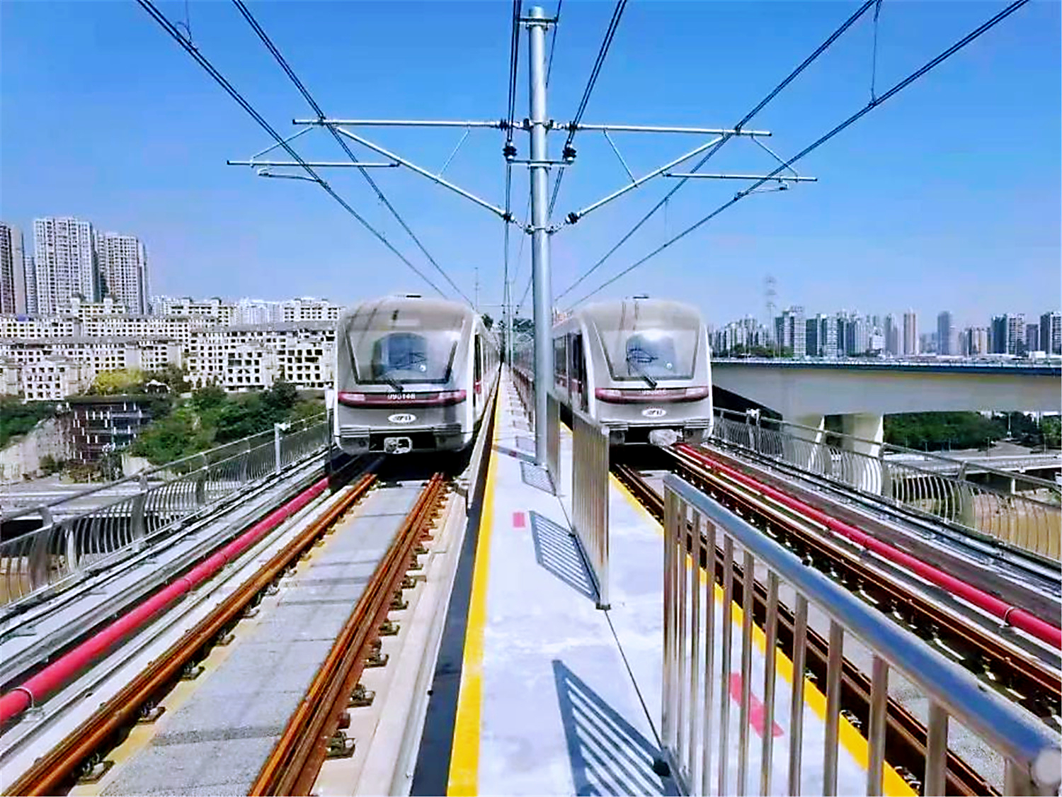 中建电子参建重庆轨道交通9号线一期试运营